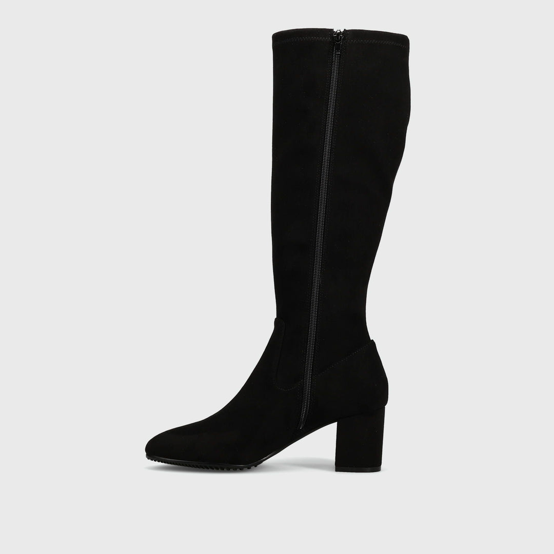 Sasha Boot Black Punto Suede