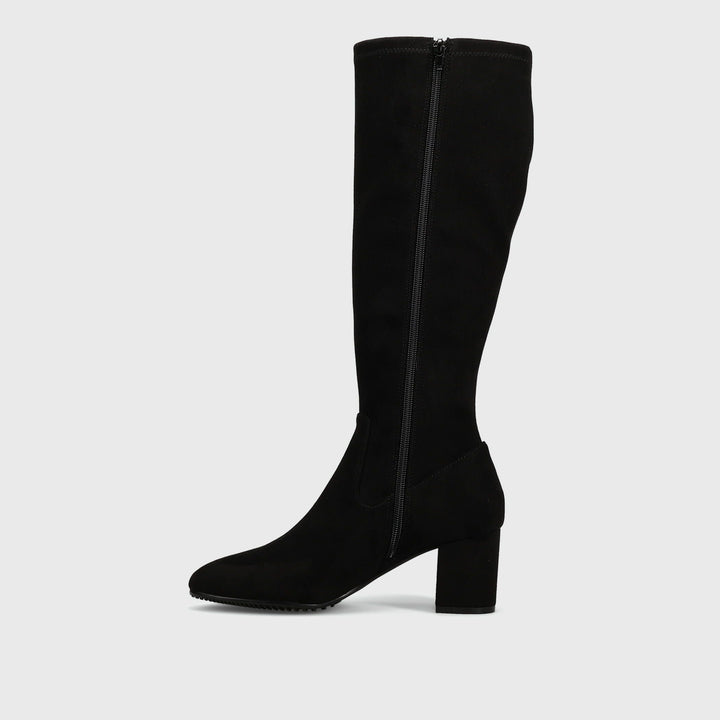 Sasha Boot Black Punto Suede