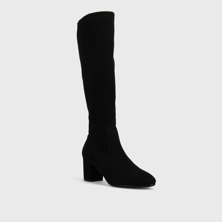 Sasha Boot Black Punto Suede