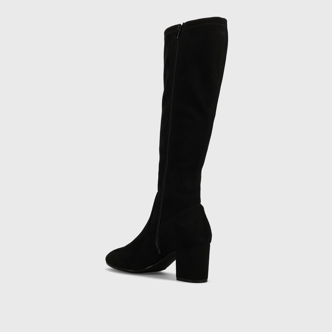 Sasha Boot Black Punto Suede