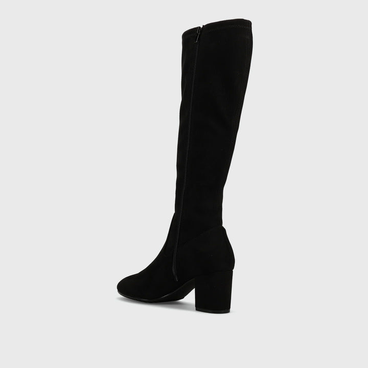 Sasha Boot Black Punto Suede
