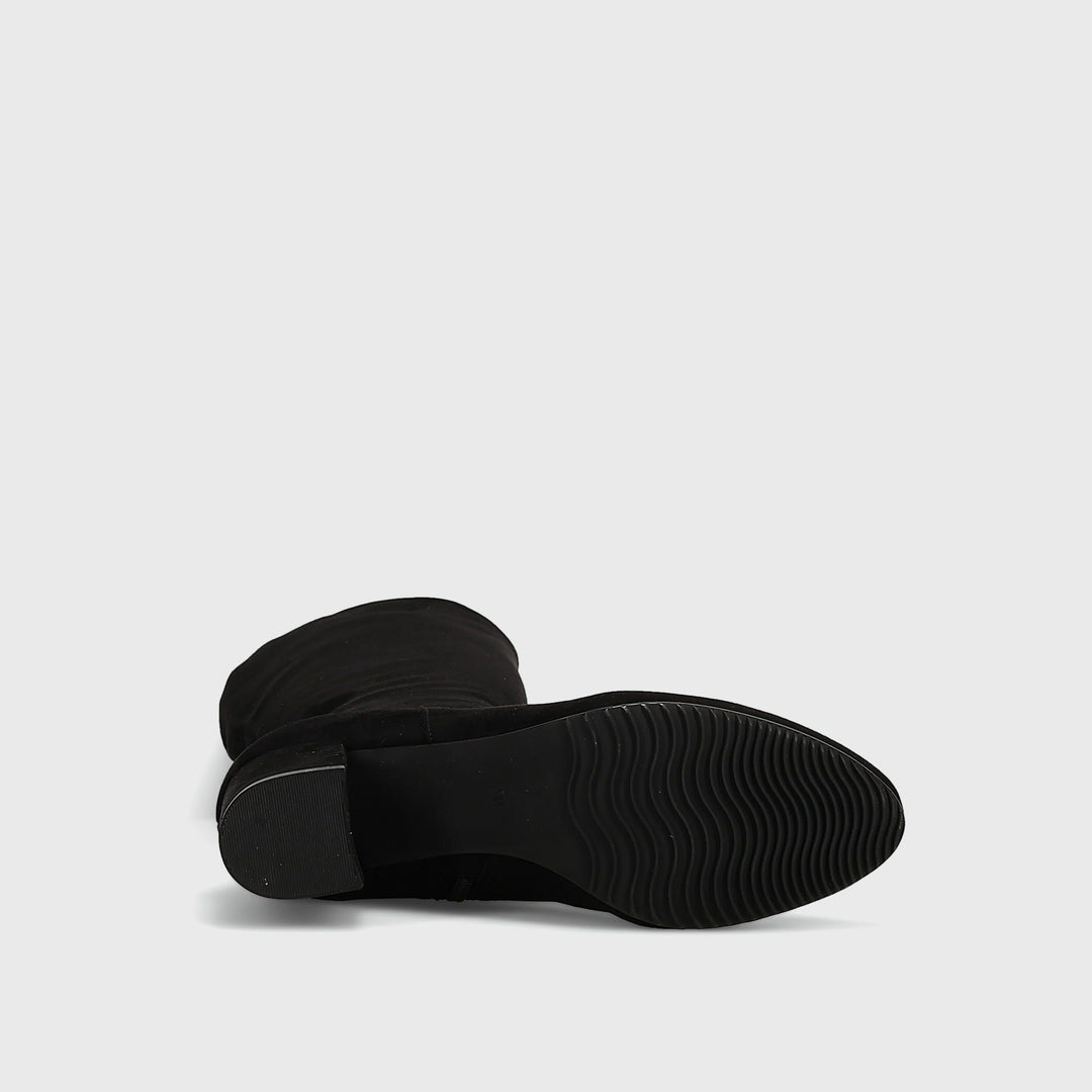 Sasha Boot Black Punto Suede