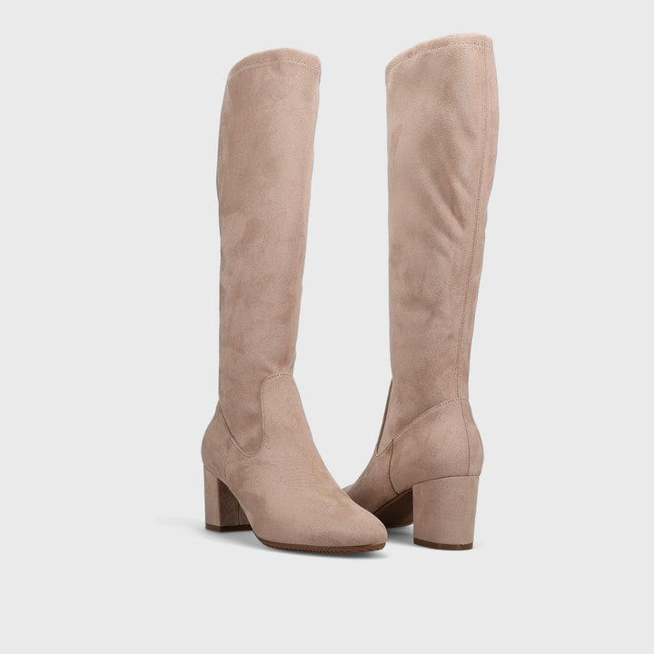 Sasha Boot Taupe Punto Suede