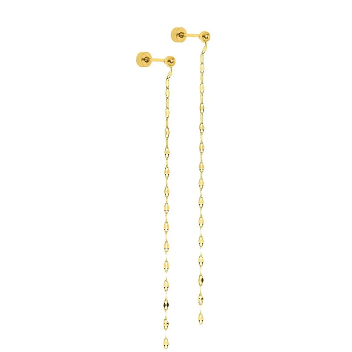 Devin Duster Earrings Gold