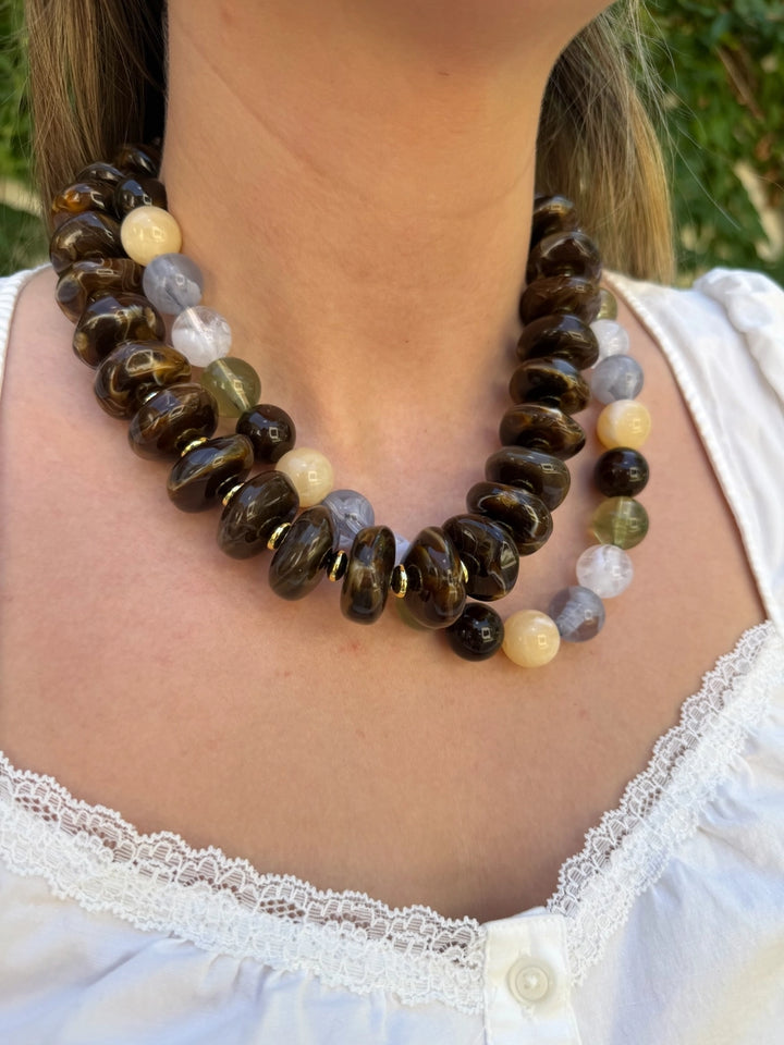 Rylee Necklace Chocolate