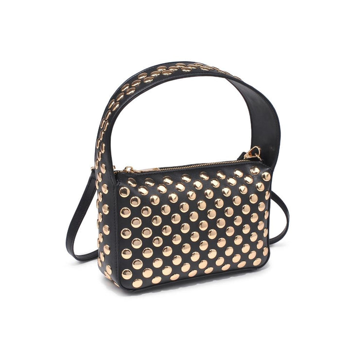 Isabel Studded Crossbody Black