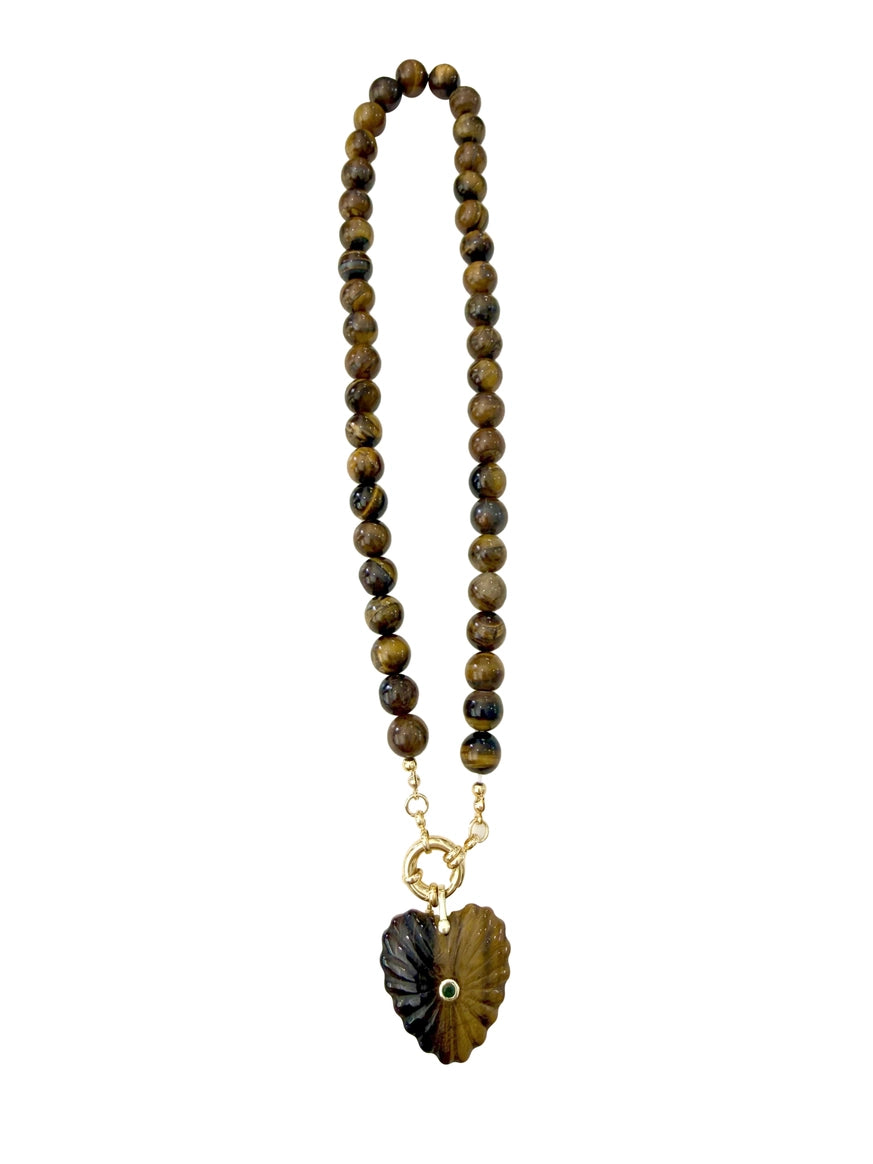 Brynn Necklace Tigers Eye