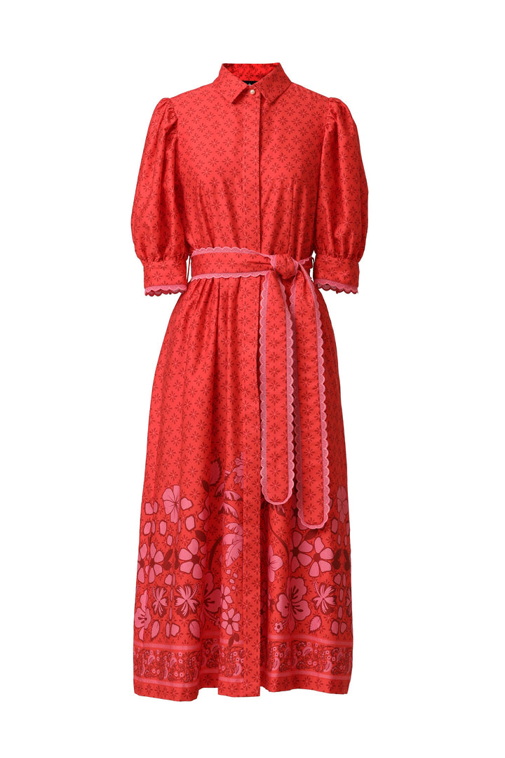 Veronica Print Mix Dress