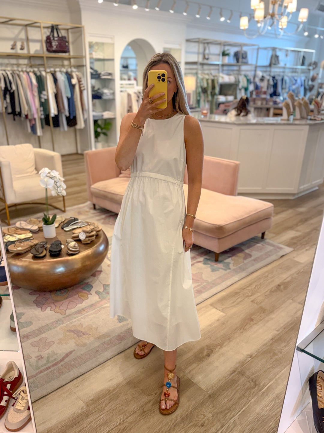 midi handkerchief hem dress Serendipity Handkerchief Hem Midi Dress White & Blue
