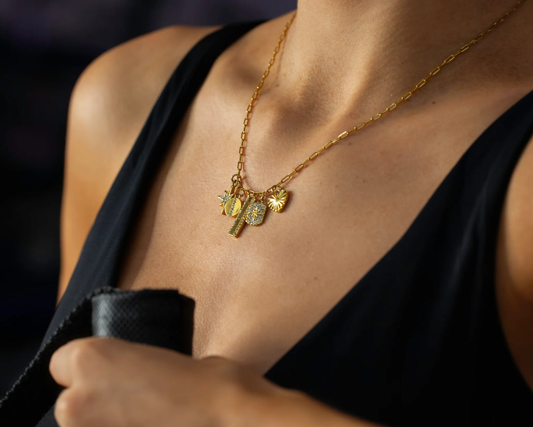 Charmed Heart Waterproof Necklace