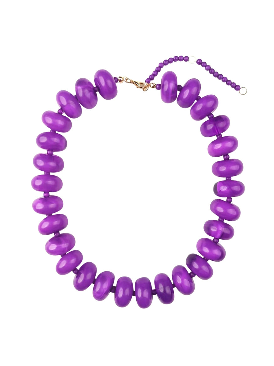 Winnie Necklace Purple