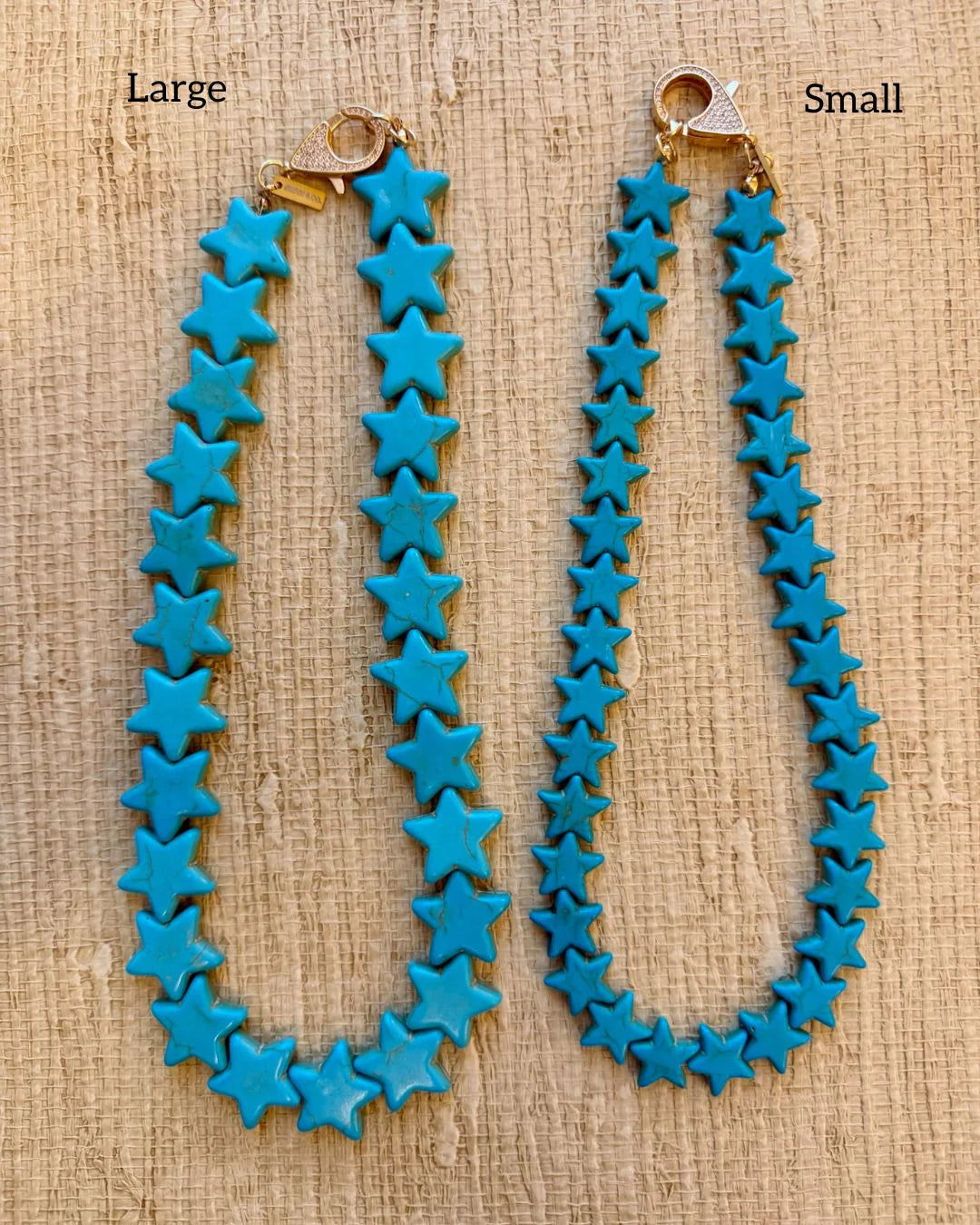 Sea Star Necklace Large Turquoise