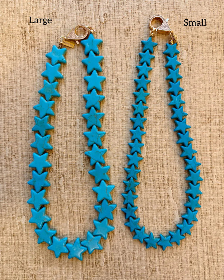 Sea Star Necklace Large Turquoise