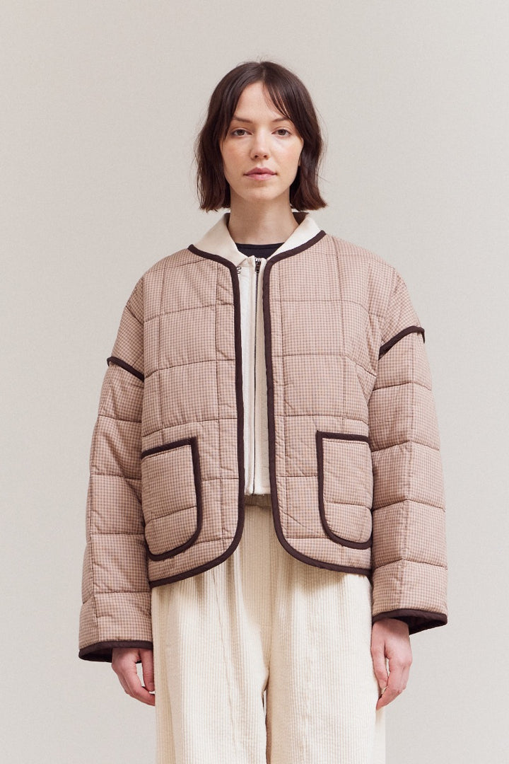 Ginny Quilted Jacket Nougat