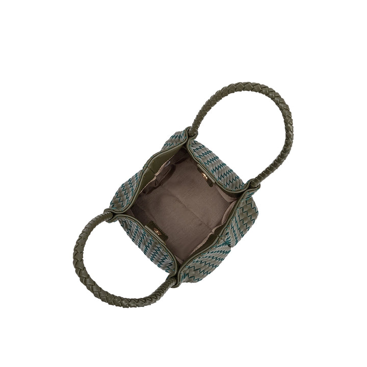 Anahi Recycled Vegan Top Handle Bag Olive