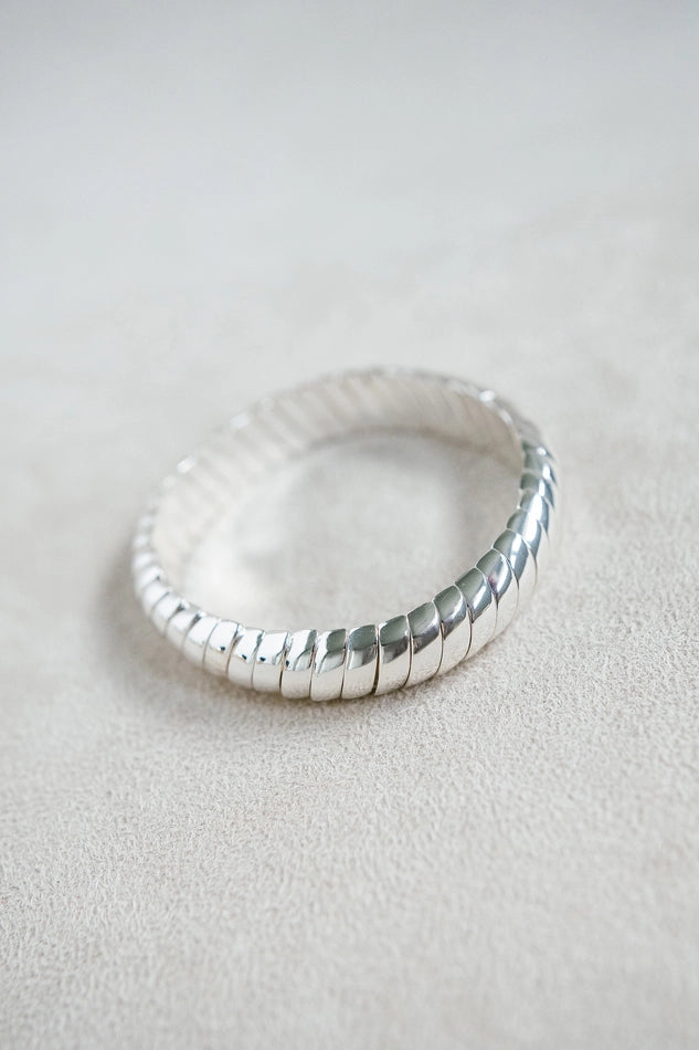 Coil Bracelet Silver