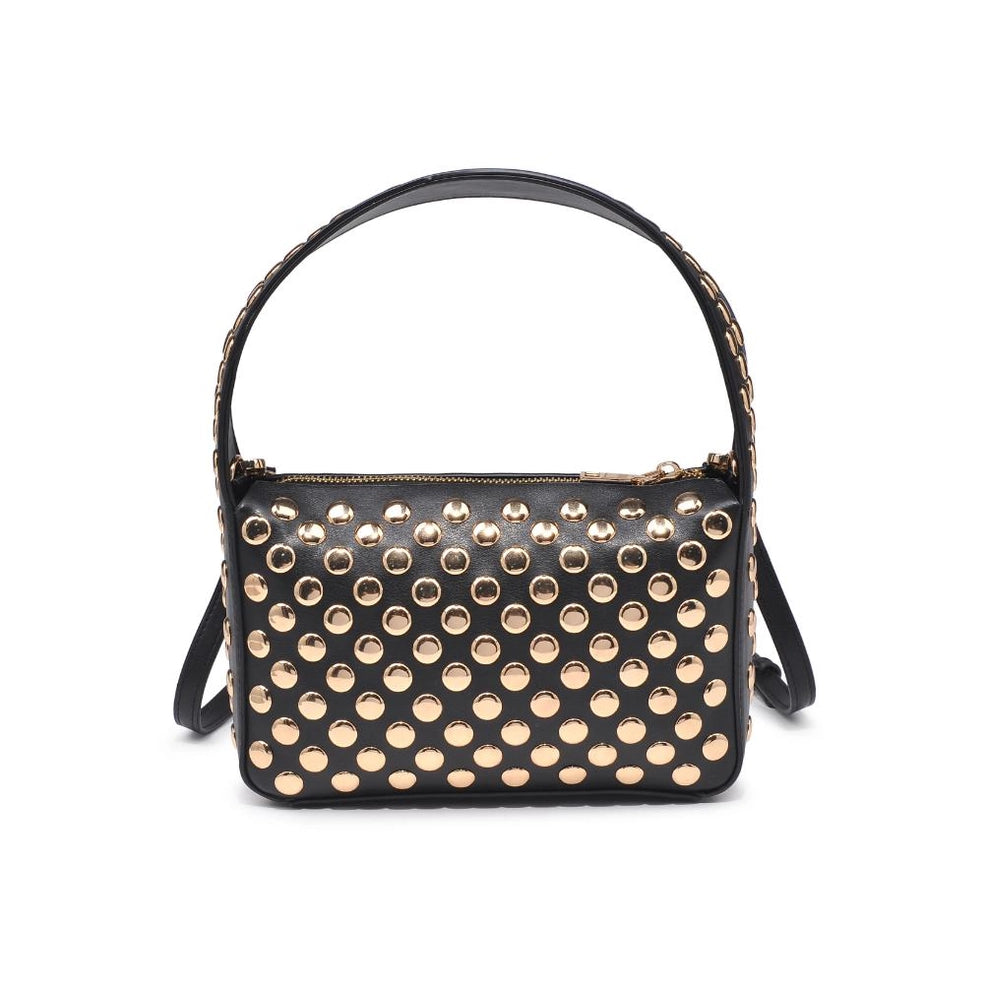 Isabel Studded Crossbody Black