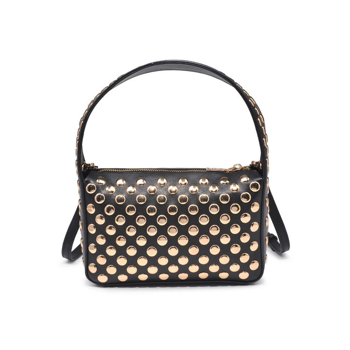 Isabel Studded Crossbody Black