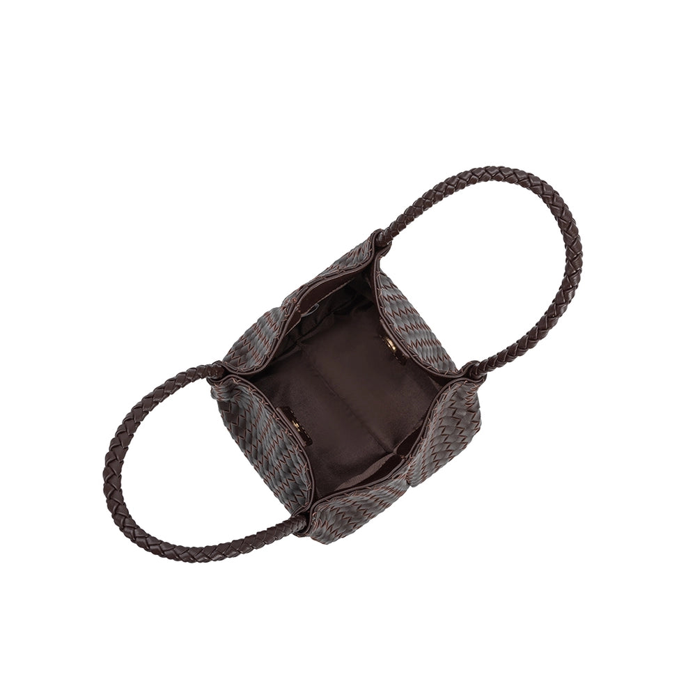 Anahi Recycled Vegan Top Handle Bag Espresso