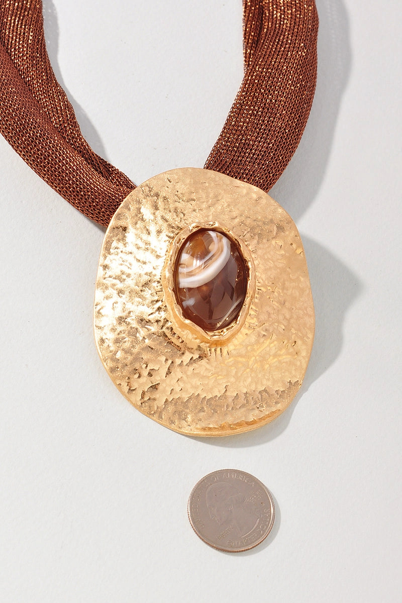 Hampton Necklace Brown