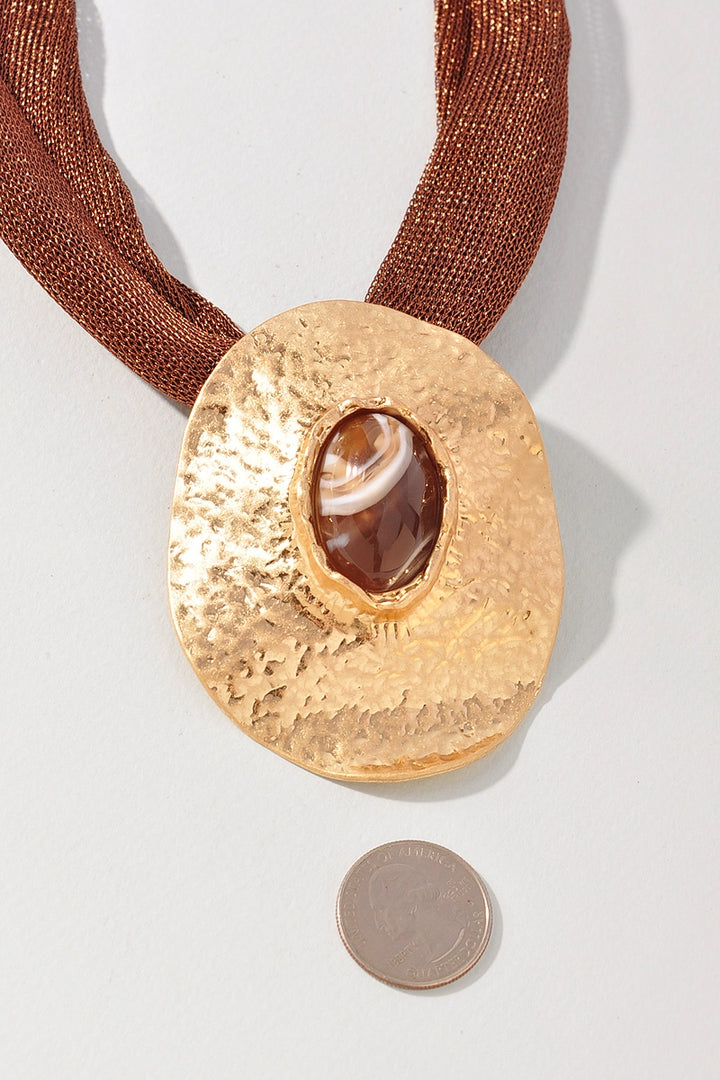 Hampton Necklace Brown