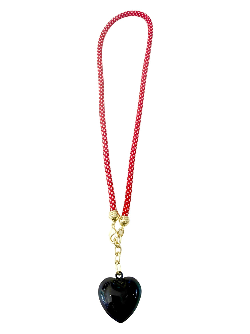 Shay Rope Necklace Red
