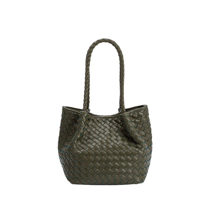 Anahi Recycled Vegan Top Handle Bag Olive