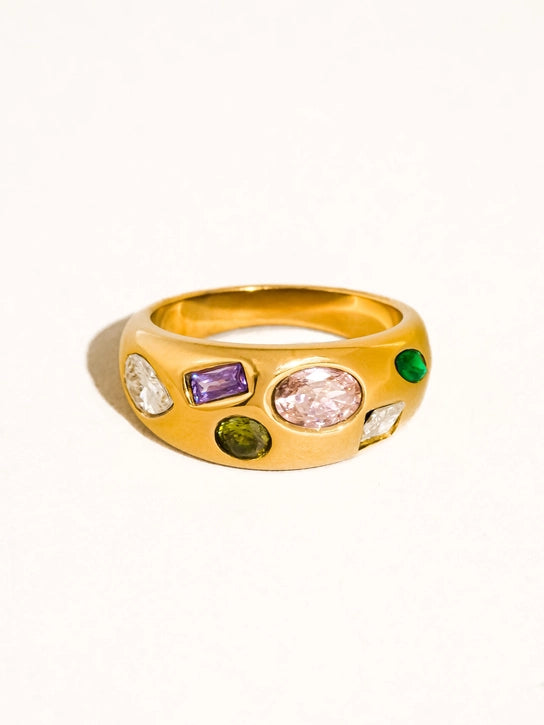 Orlume 18K Gold Non-Tarnish Dome Ring