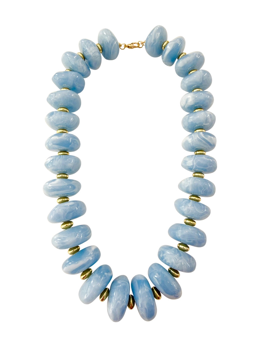 Rylee Necklace Light Blue
