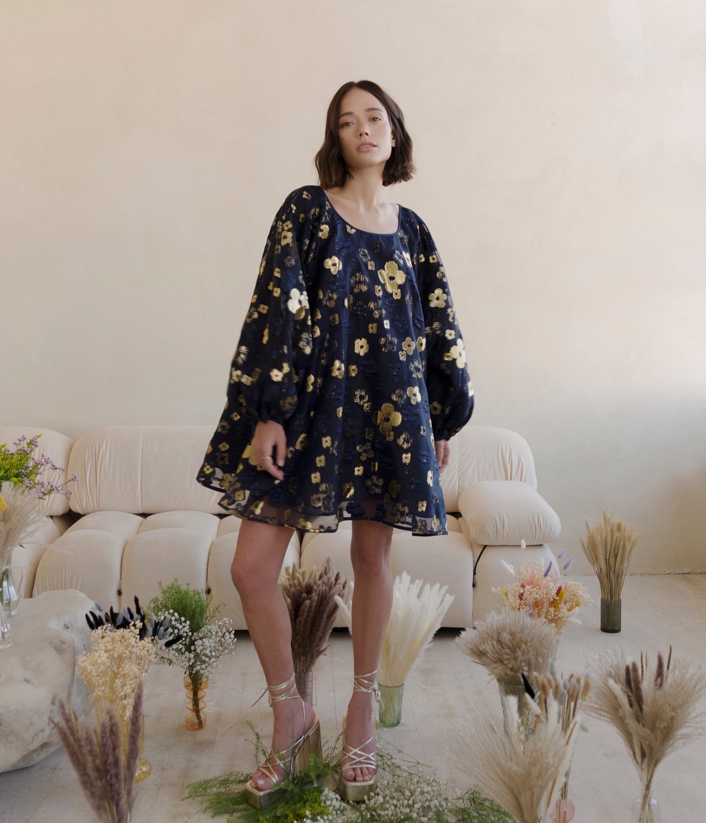 Midnight Organza Good Luck Dress