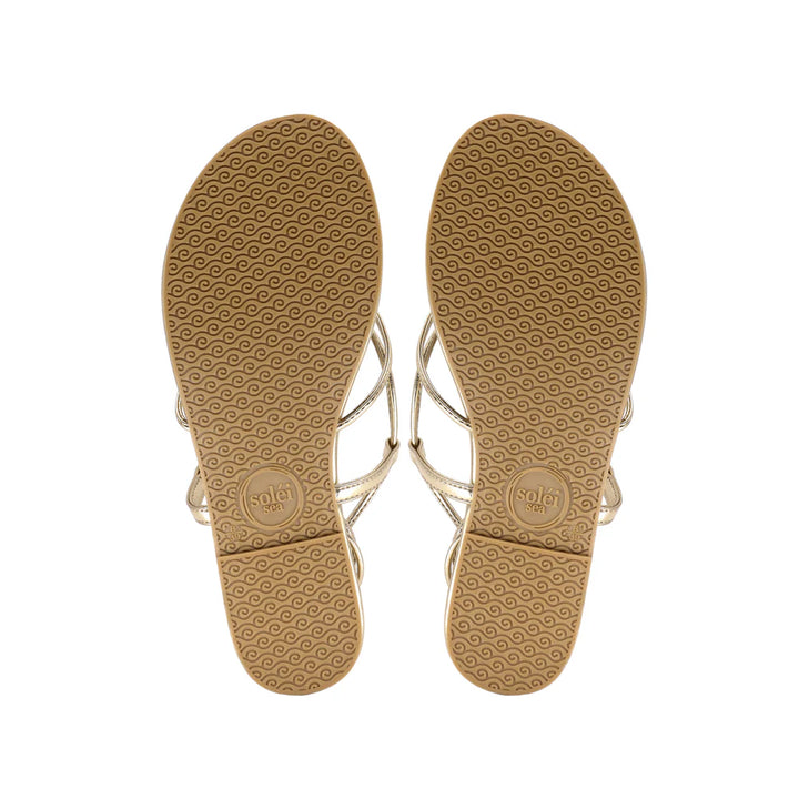 Angie Wrap Sandal Gold