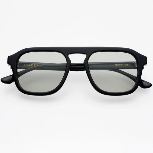 Addison Aviator Sunglasses Black