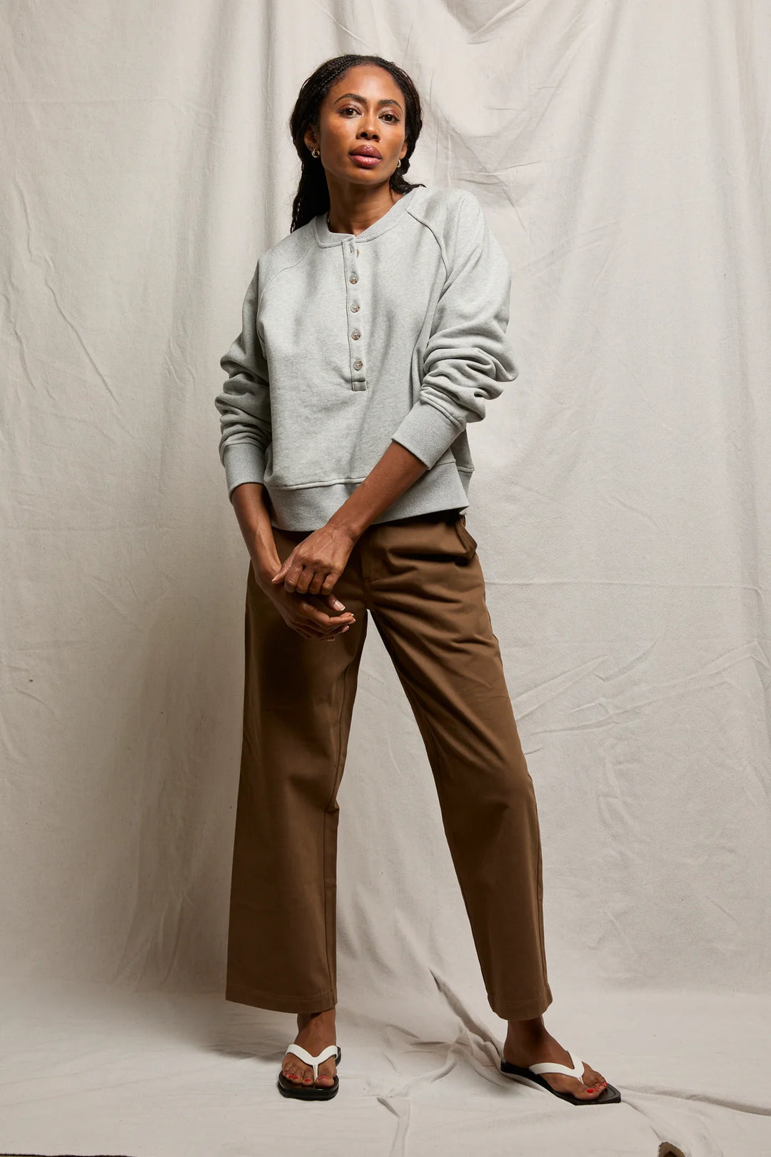 Bowen Sweatshirt Heather Grey