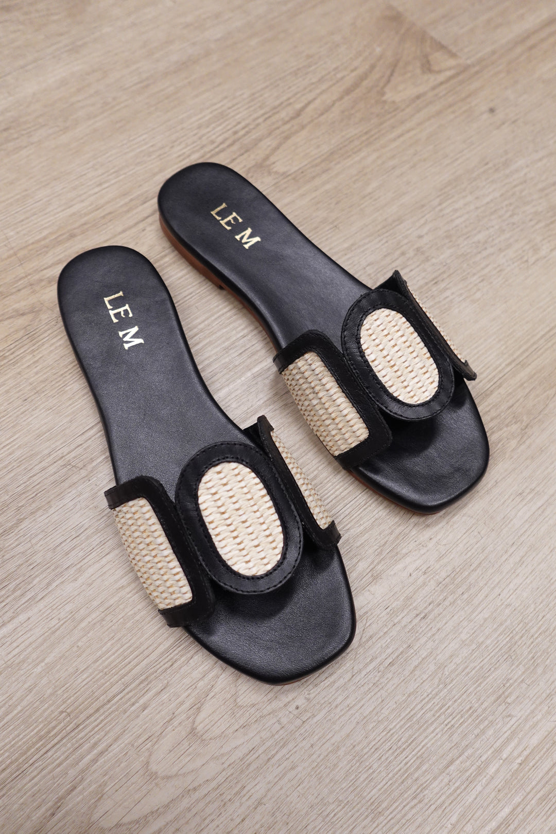 Vita Sandal Nude Black