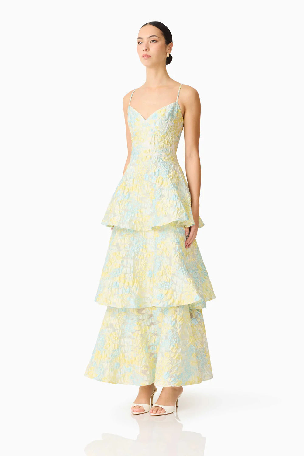 Penelope Tiered Gown