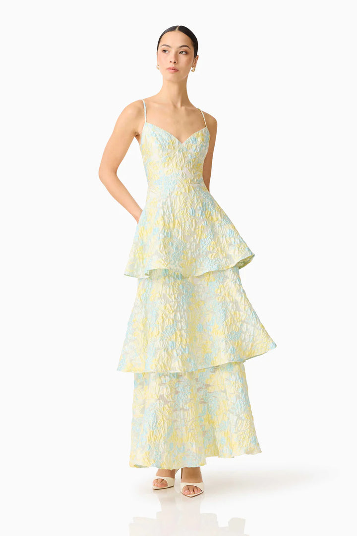 Penelope Tiered Gown