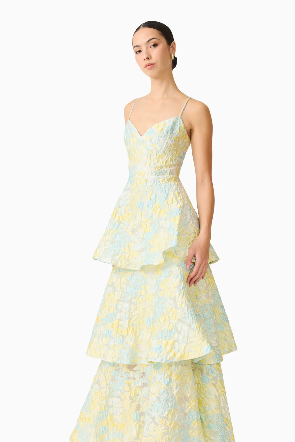 Penelope Tiered Gown