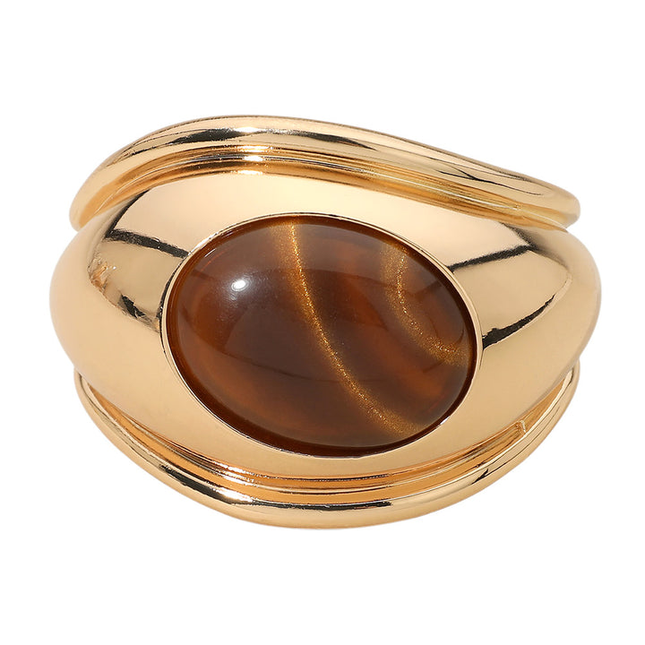 Blake Cuff Gold Brown