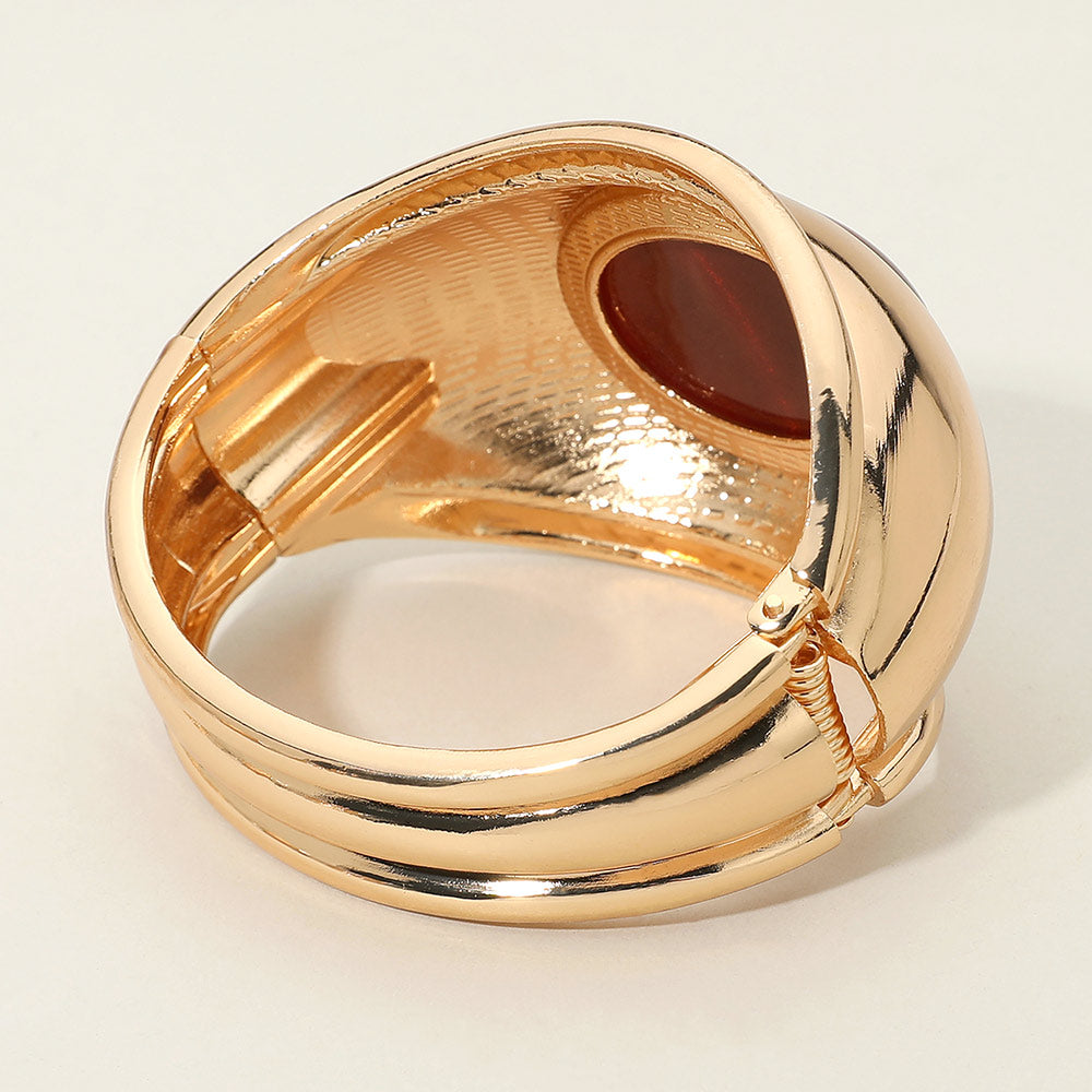 Blake Cuff Gold Red