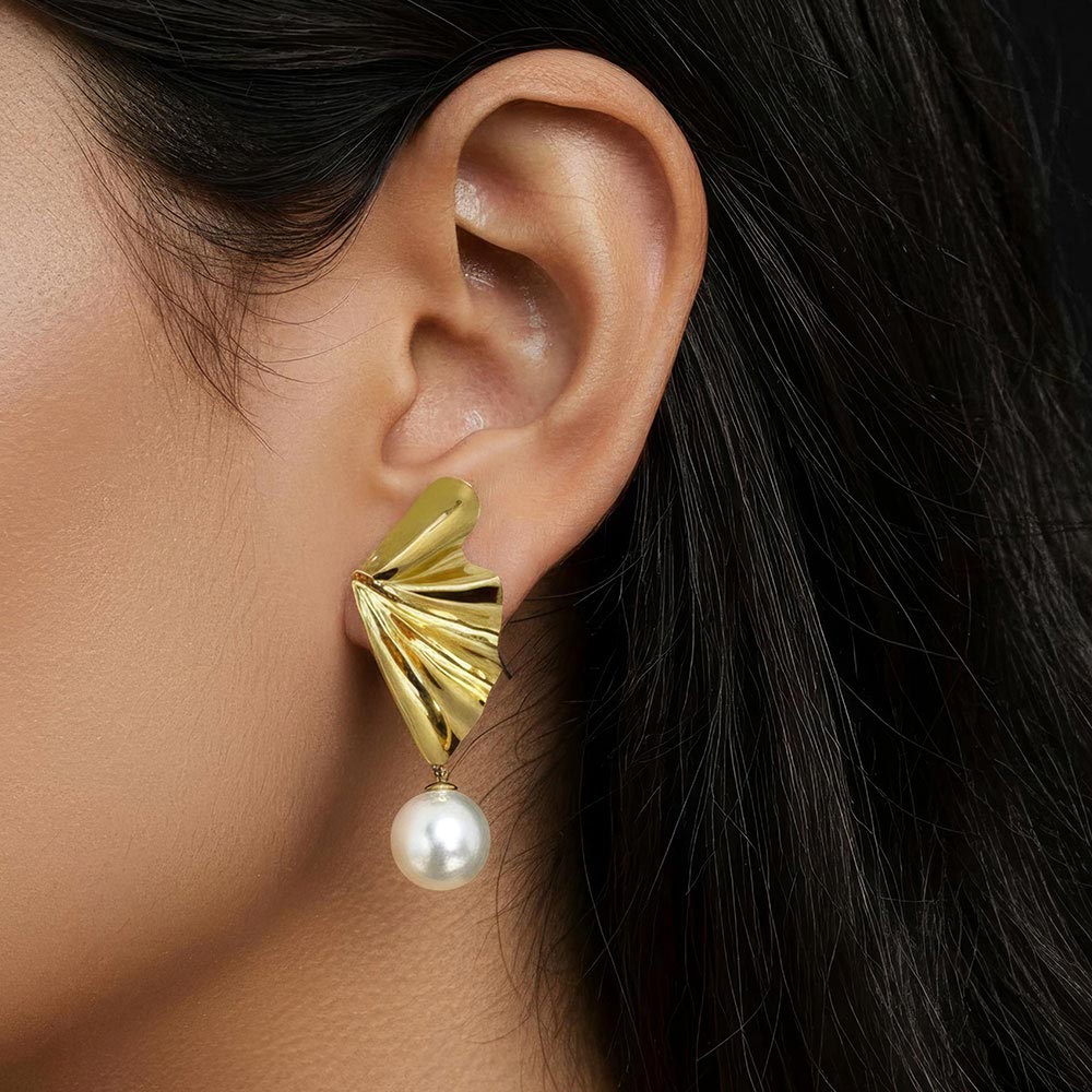 Fran Pearl Drop Earrings