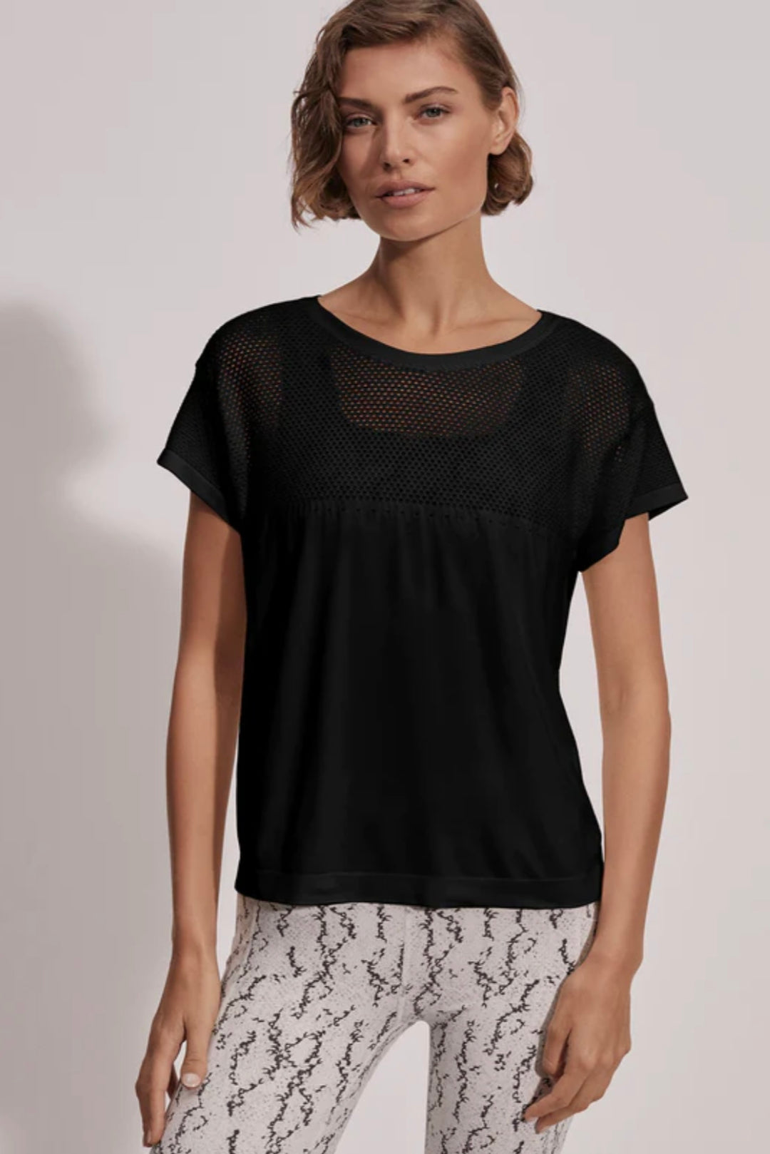 Calloway Boxy Tee Black