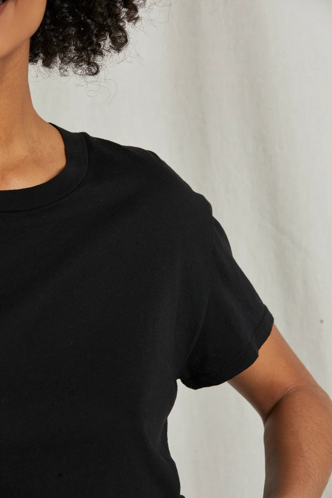 Harley Boxy Crew Tee True Black
