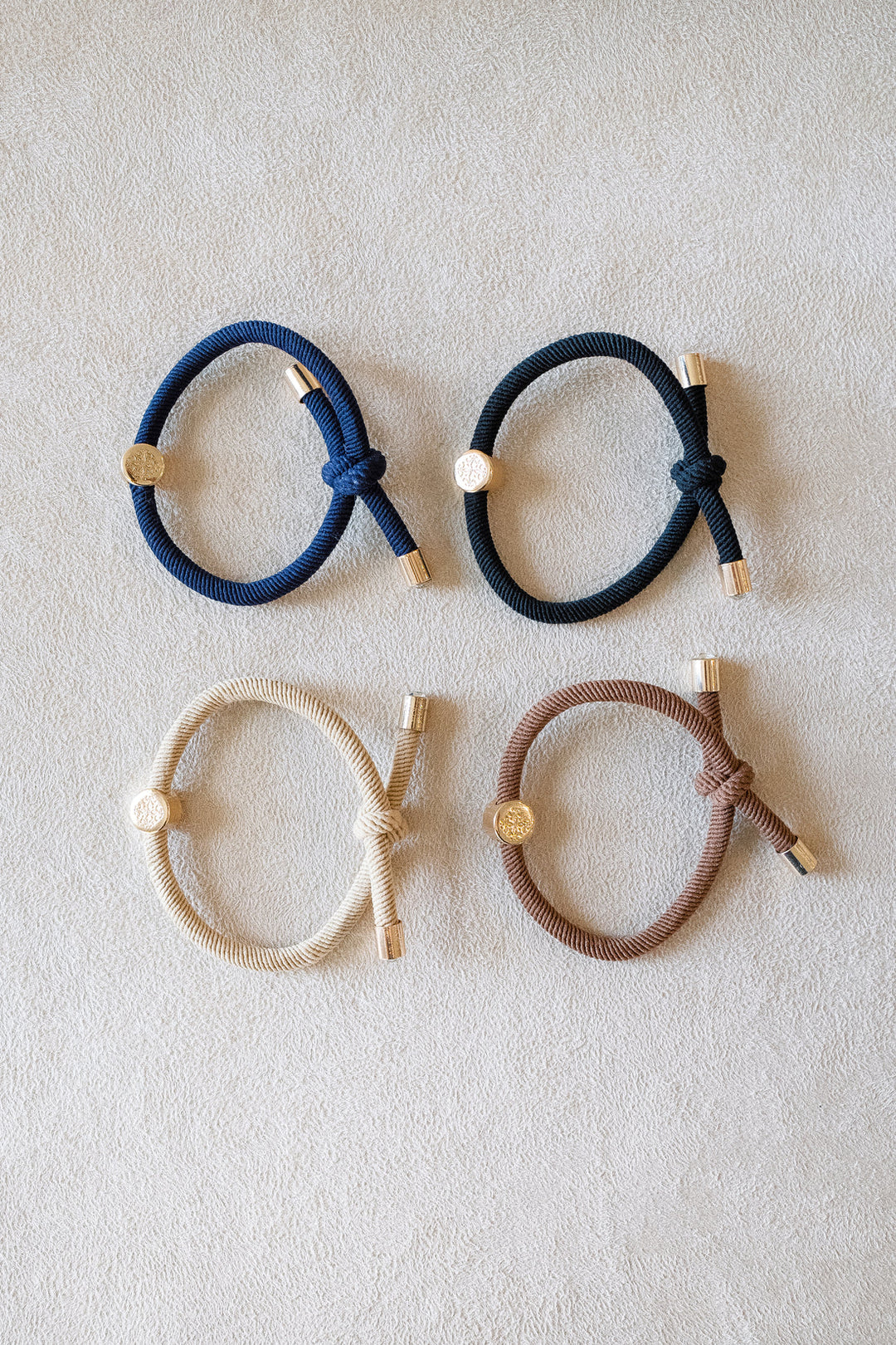 Original Smith & Co. Hair Tie Set Dark Neutral