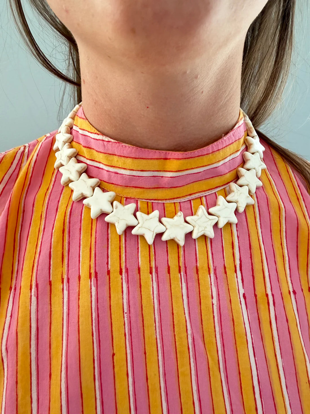 Sea Star Necklace Large Coconut