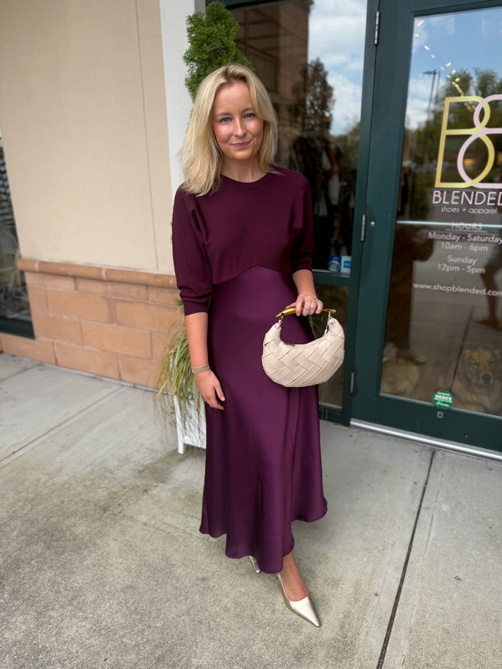 Meredith Dress Berry