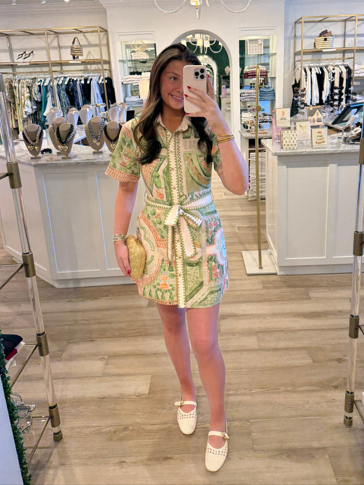 Sariyah Mini Shirt Dress