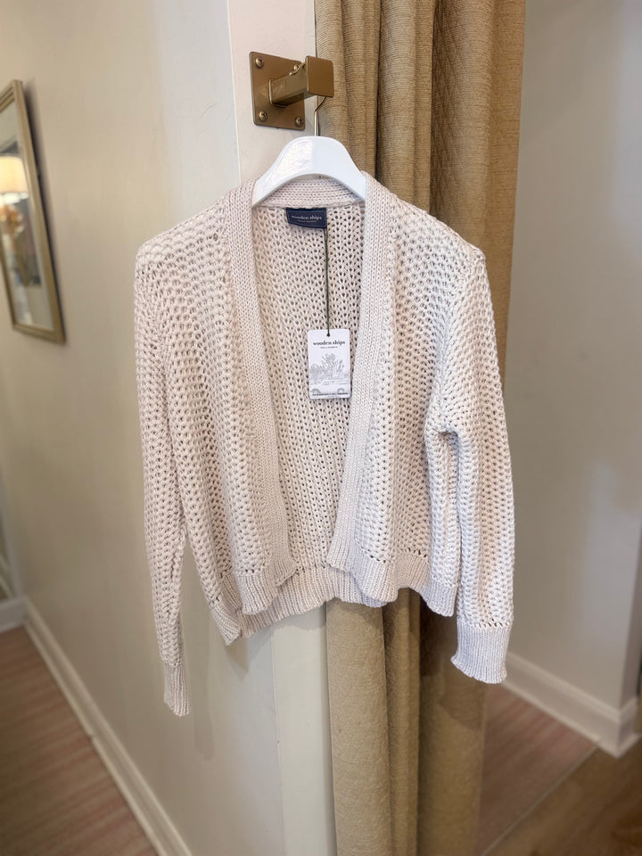 Maura V Cardi Chunky Cotton