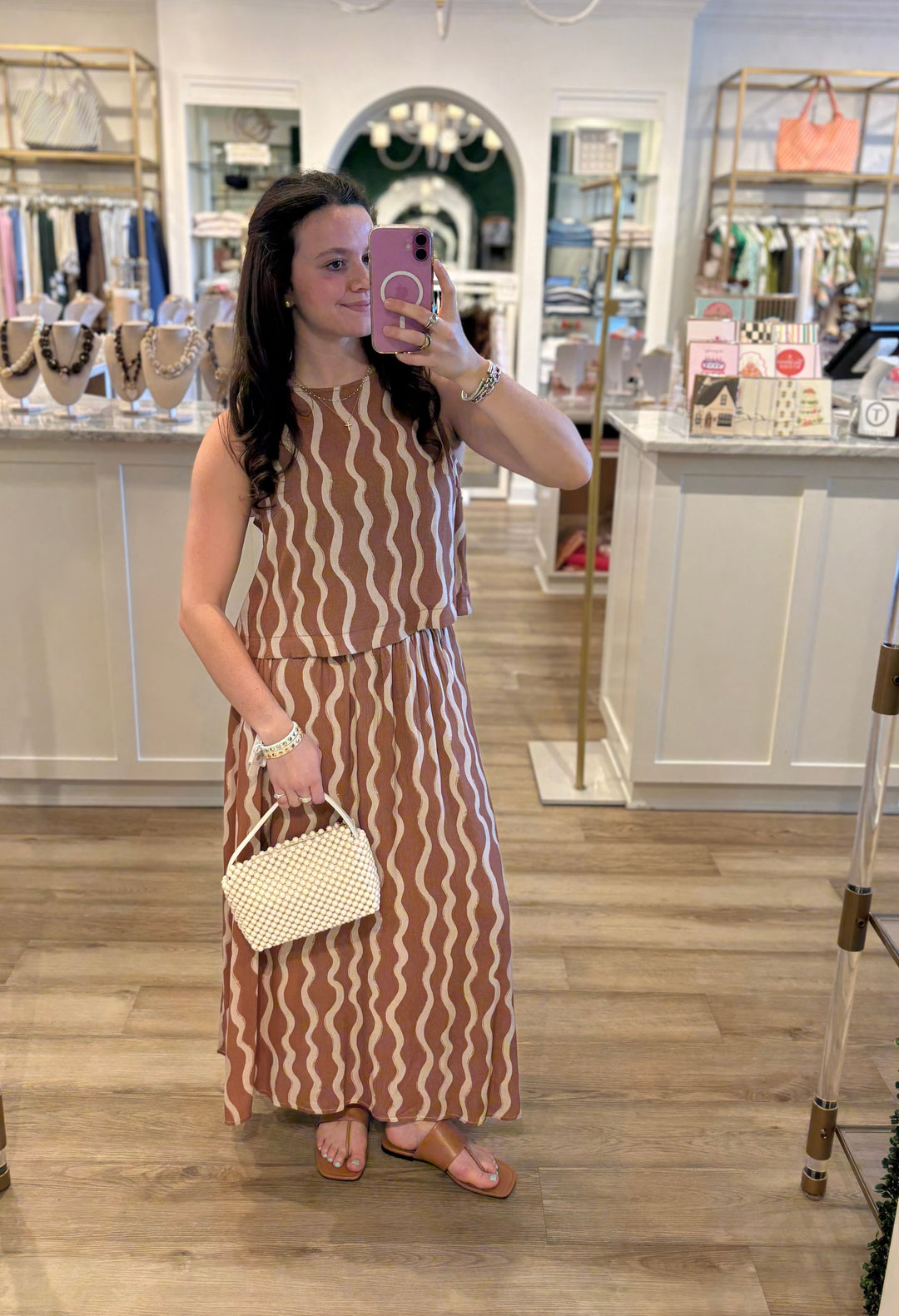 Bronte Skirt Desert Drift