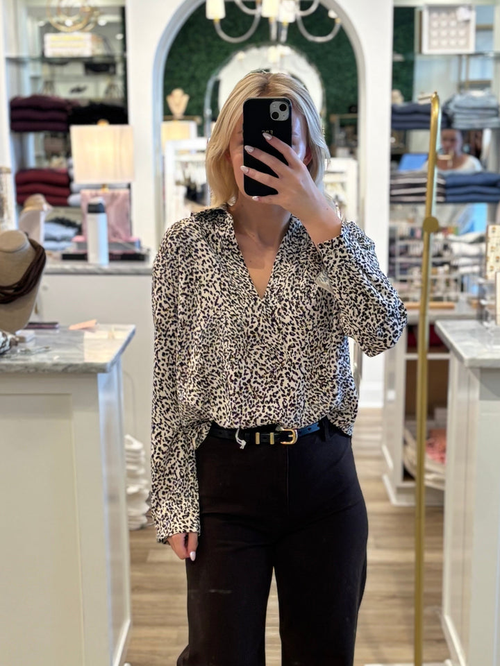 Elizabeth Top Black/Came