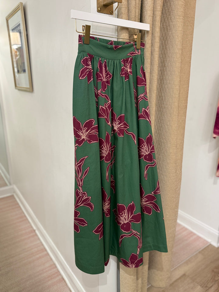 Maeve Skirt Verde Orchid